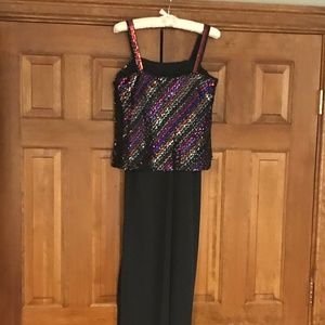 Vintage lee Jordan gown